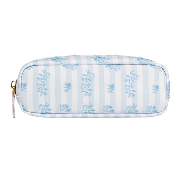 🆕 Stoney Clover Lane High Tea Fine China Floral Nylon Pencil Case Slim Pouch
